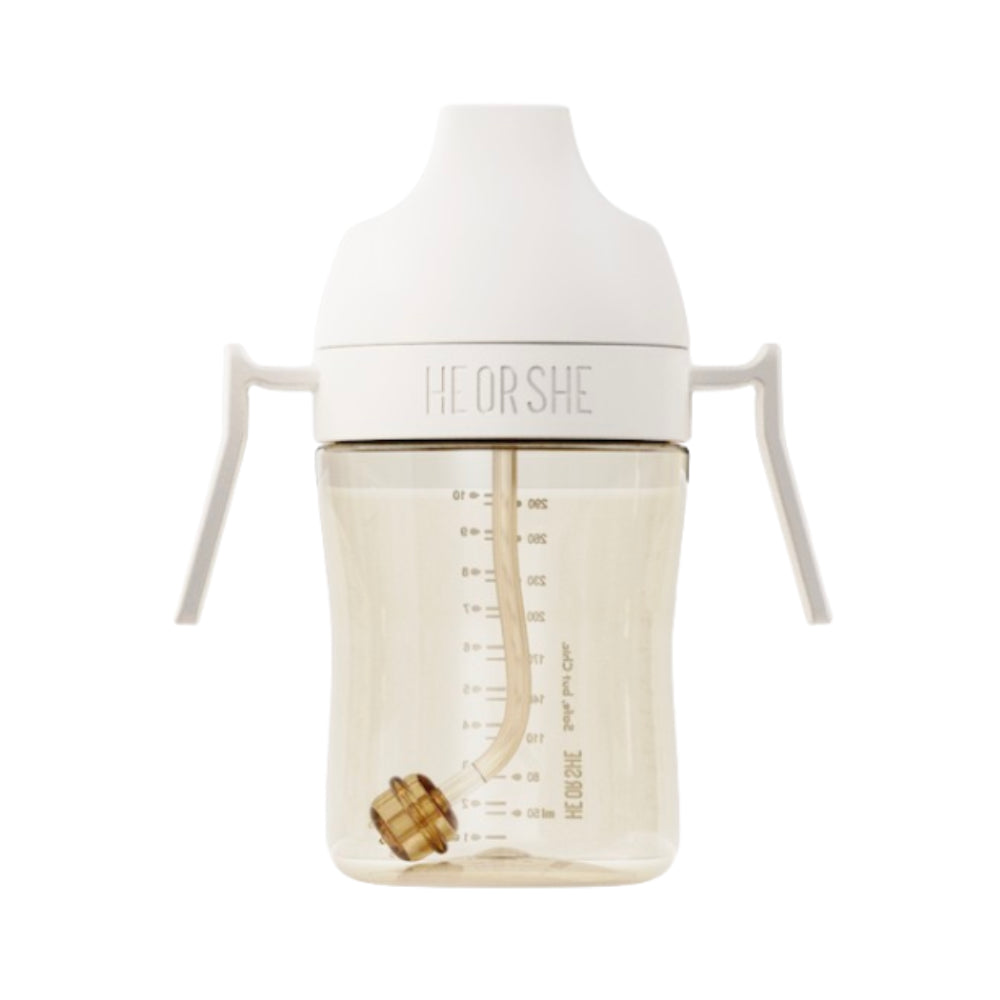 HEORSHE gertuvė kūdikiui 300 ml., 9+, BALTA