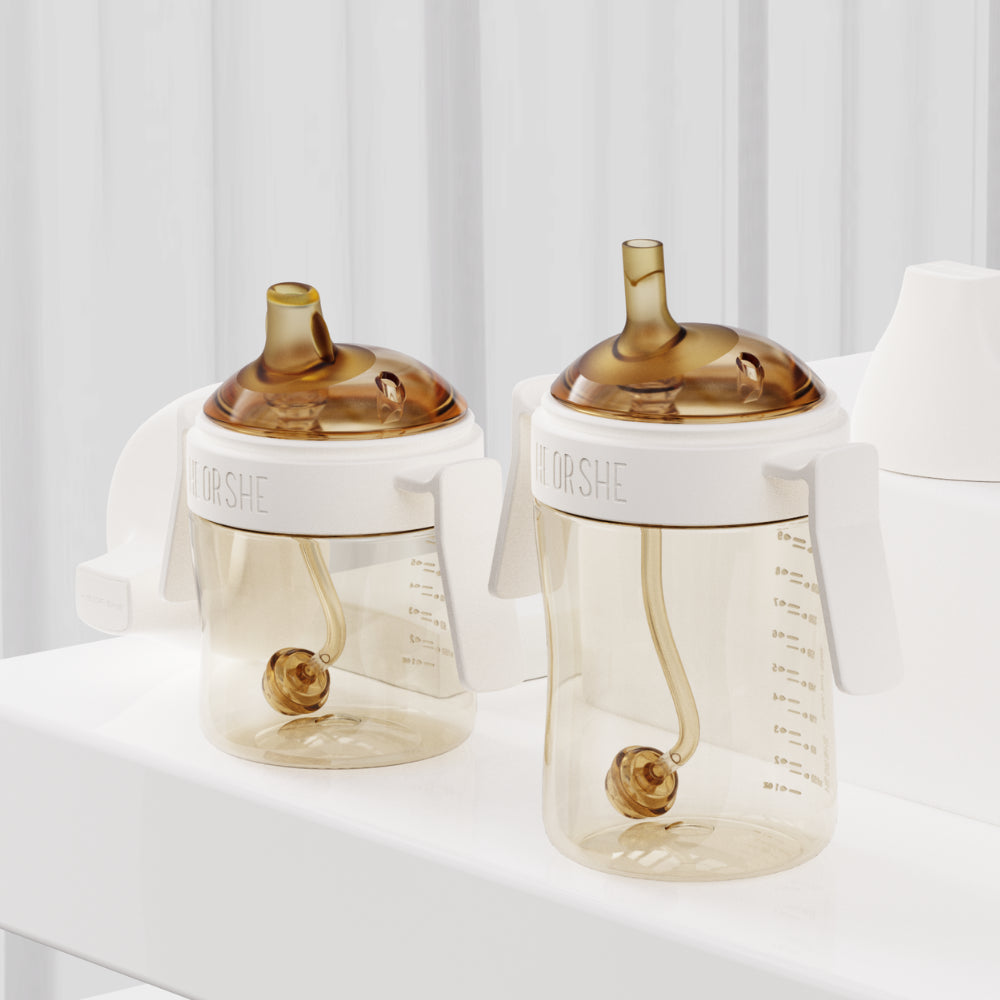 HEORSHE gertuvė kūdikiui 210 ml., 6+, BALTA