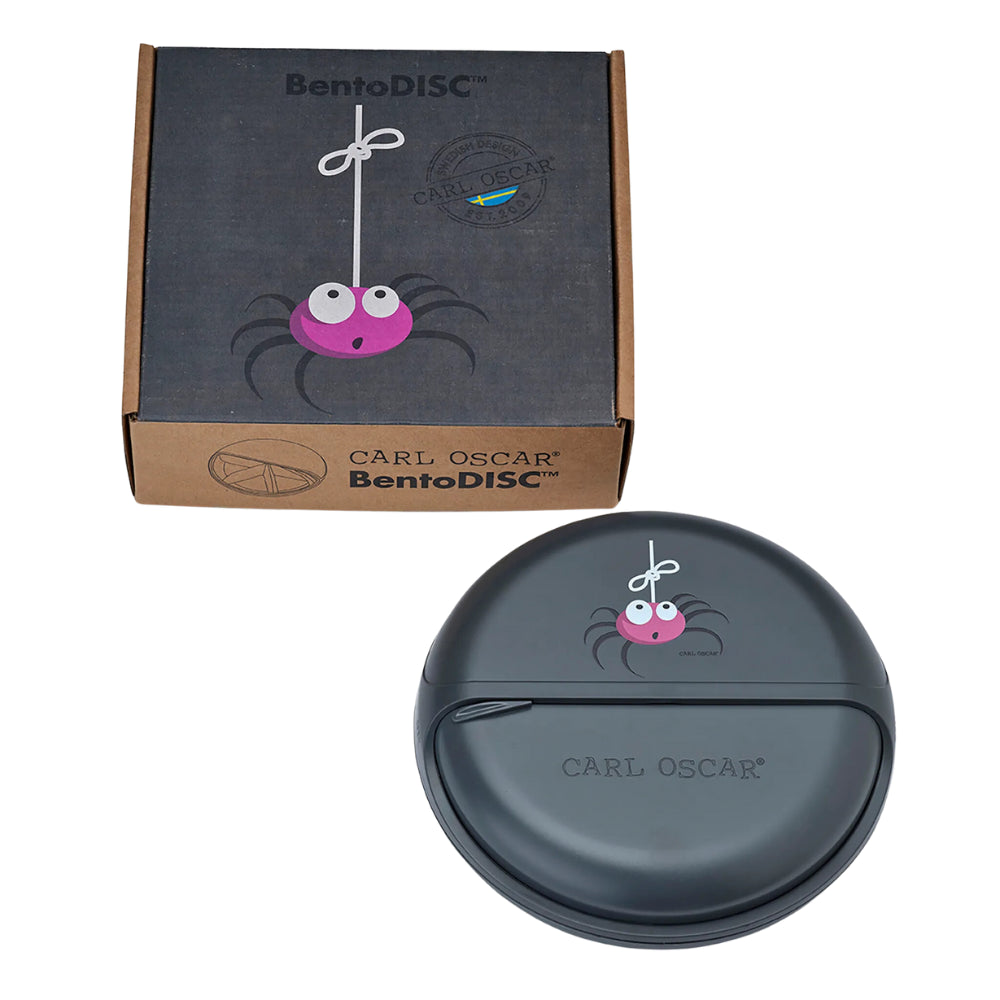 CARL OSCAR besisukanti užkandžių dėžutė, BENTO DISC, VORAS, 18 cm.