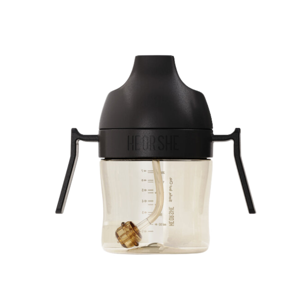 HEORSHE gertuvė kūdikiui 210 ml., 6+, JUODA