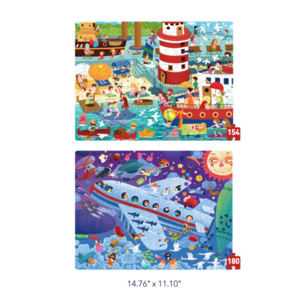 MIDEER level Up dėlionės 6 lygis, Atostogos