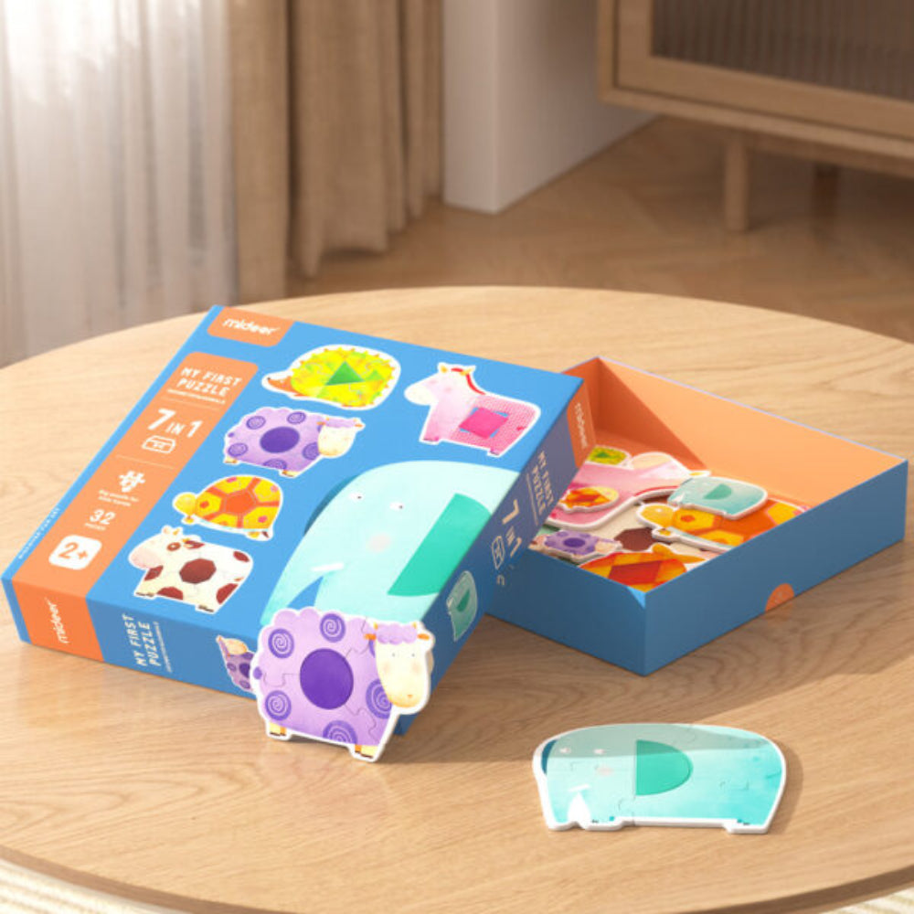 MIDEER pirmoji dėlionė Geometrija ir gyvūnai