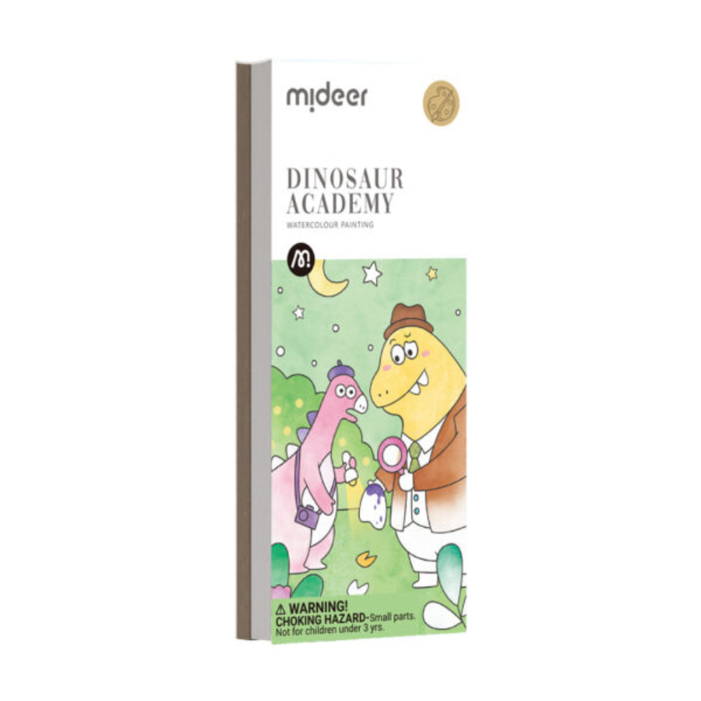 MIDEER spalvinimo akvarele knygelė