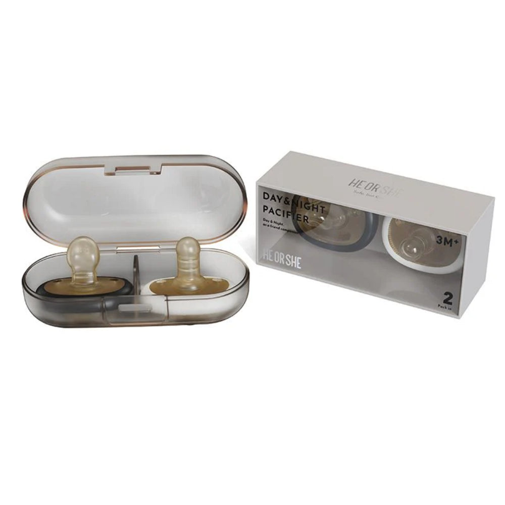 HEORSHE ortodontinio ir apvalaus čiulptuko rinkinys kūdikiui, 3+