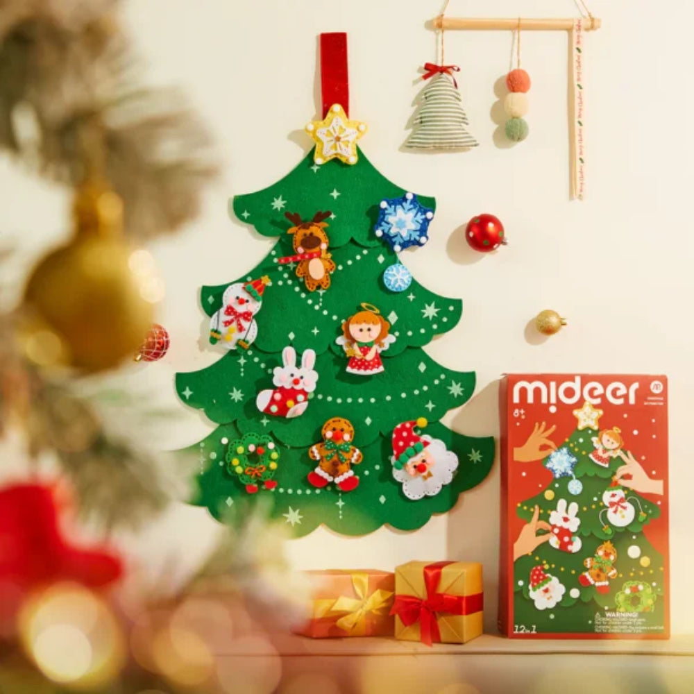 MIDEER pasidaryk pats – kalėdų medis ir žaisliukai