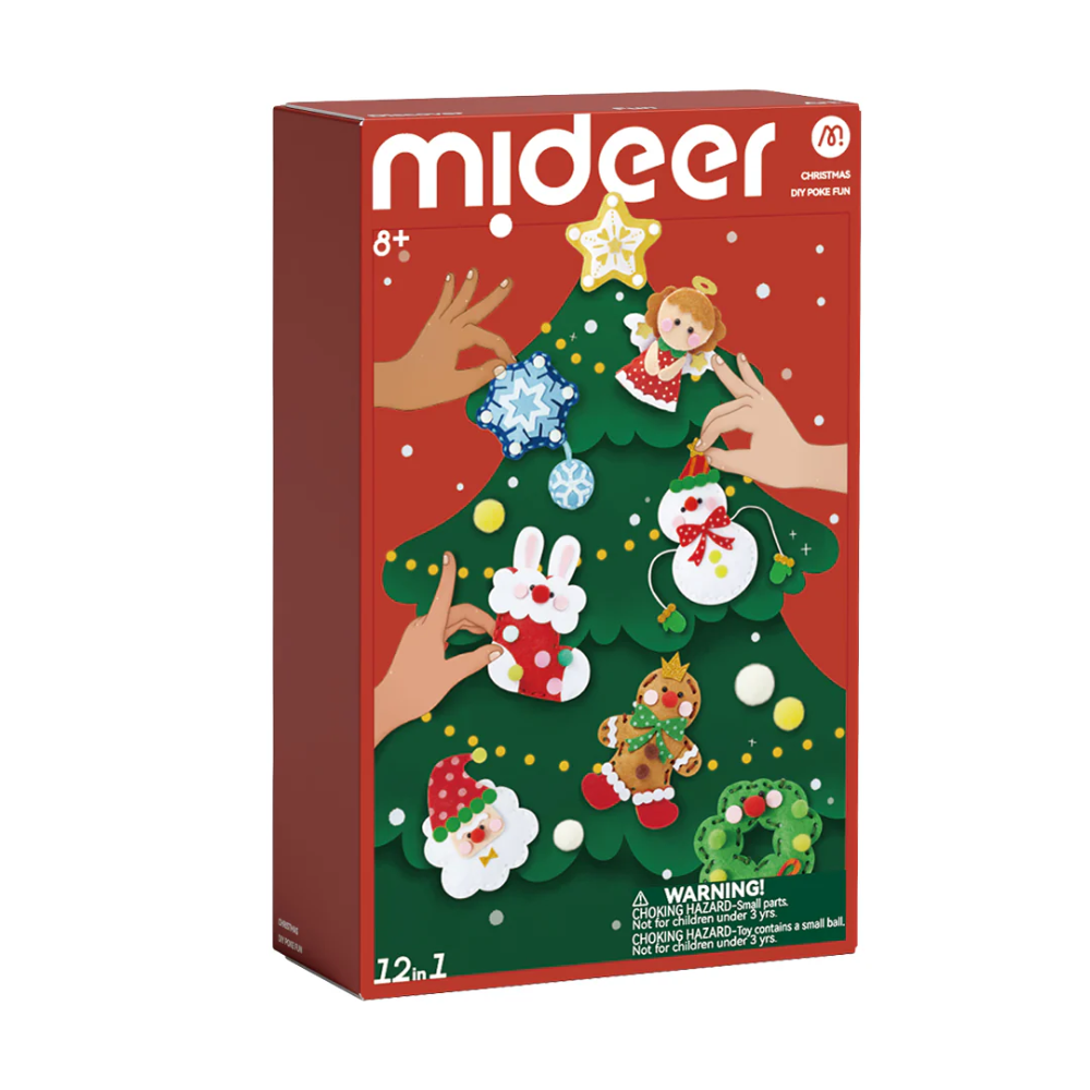 MIDEER pasidaryk pats – kalėdų medis ir žaisliukai
