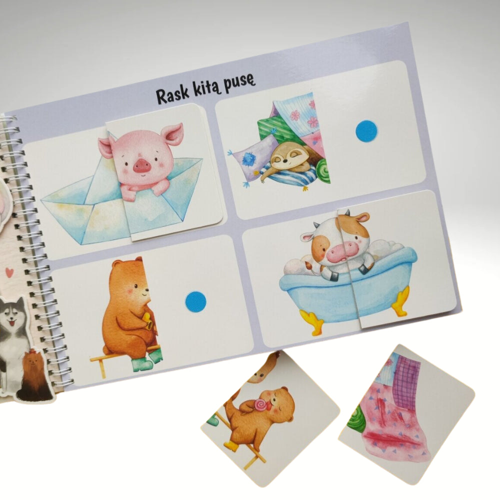 YES FOR SKILS Mano pirma lavinamoji veiklos knyga su daugkartinio naudojimo lipdukais