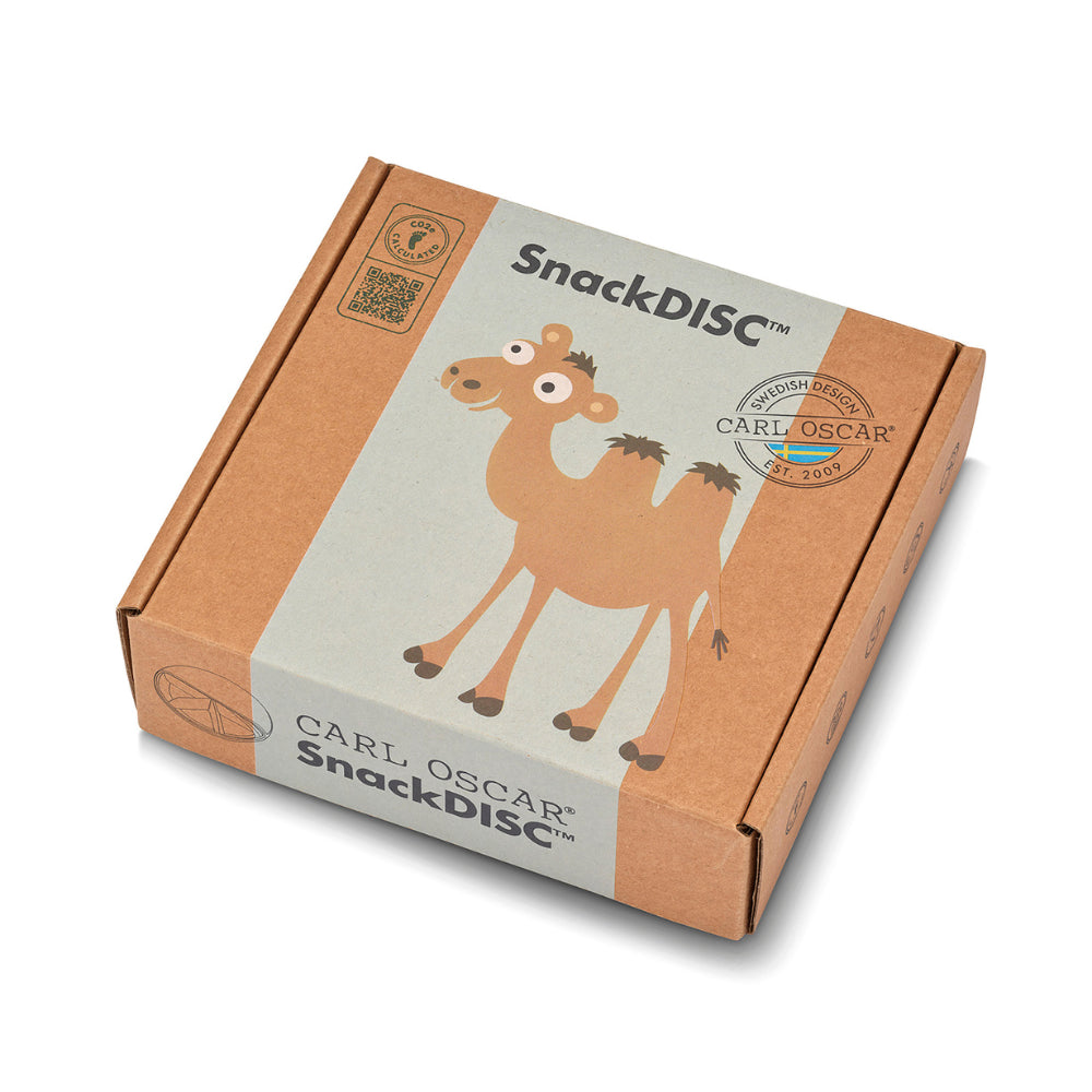 CARL OSCAR besisukanti užkandžių dėžutė, SNACK DISC, KUPRANUGARIS, 15 cm.