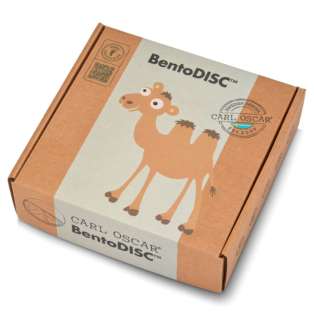CARL OSCAR besisukanti užkandžių dėžutė, BENTO DISC, KUPRANUGARIS, 18 cm.