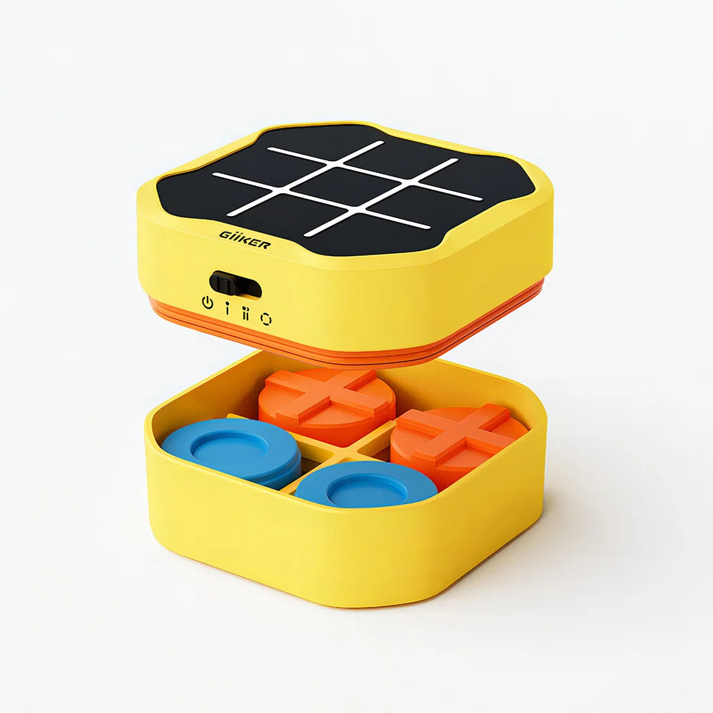 GIIKER TIC-TAC-TOE interaktyvi konsolė susikaupimui ir atminčiai gerinti, ROŽINĖ