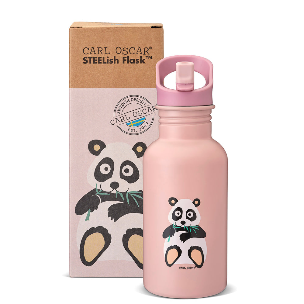CARL OSCAR nerūdijančio plieno gertuvė, Panda, 500 ml.