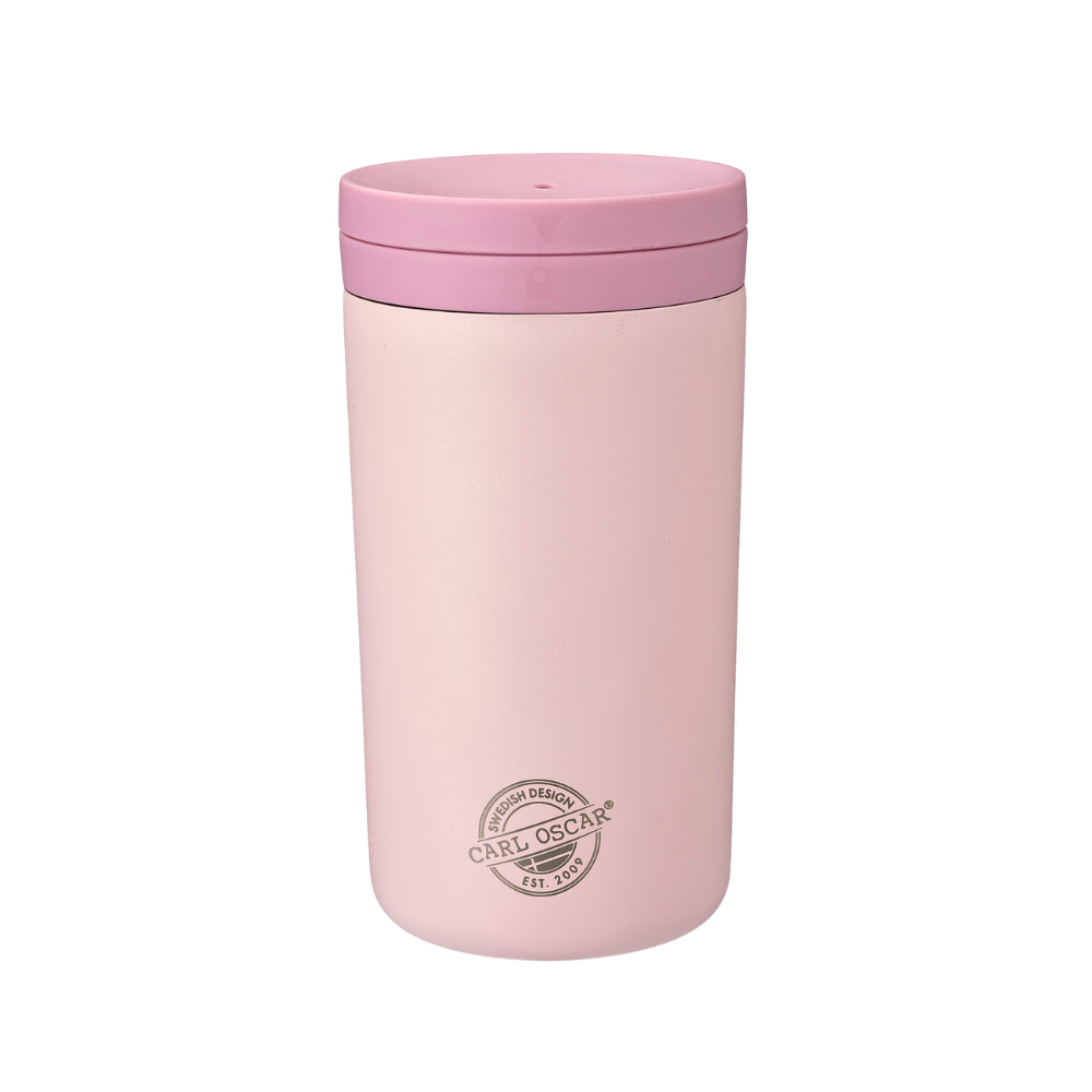 CARL OSCAR termo puodelis, ROŽINĖ