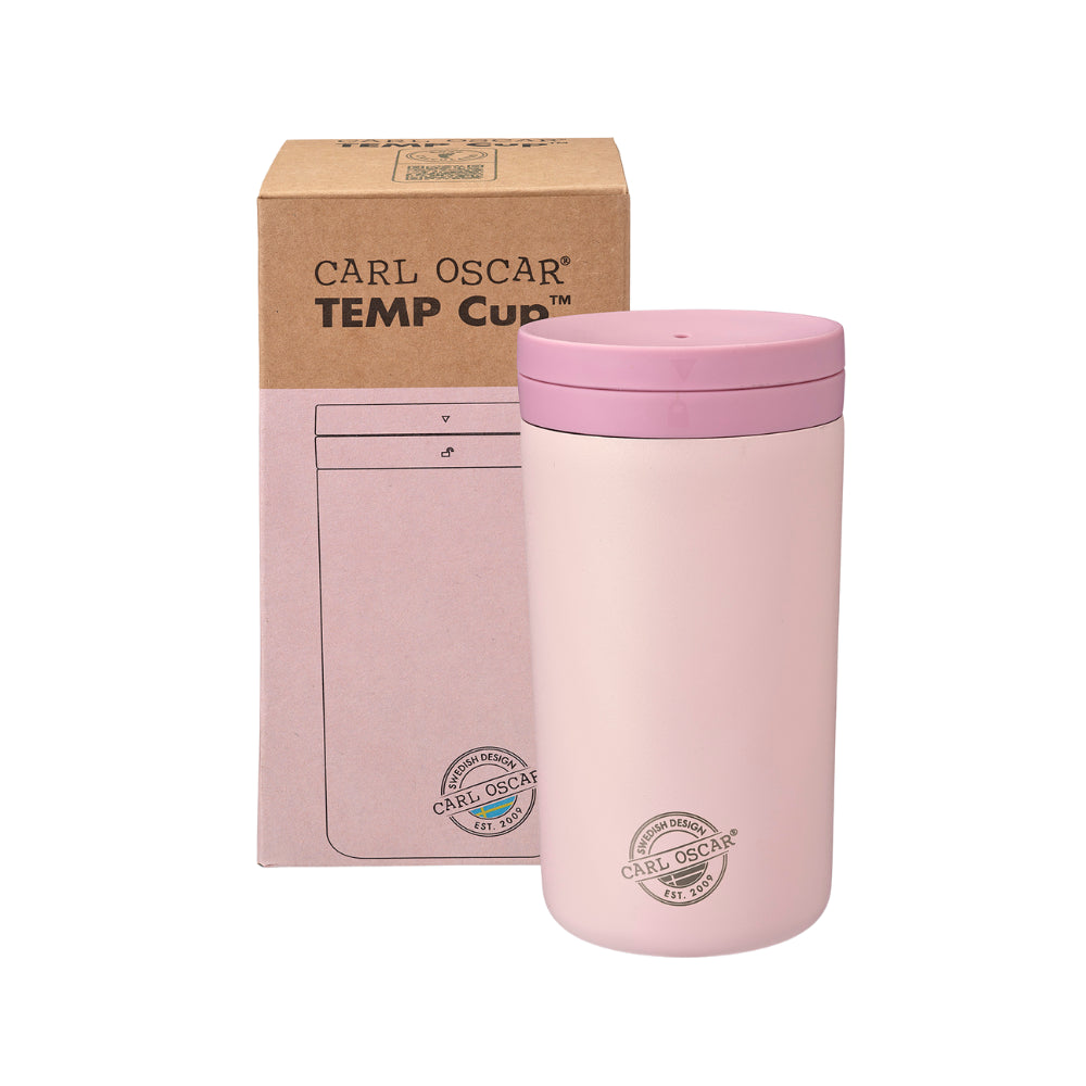 CARL OSCAR termo puodelis, ROŽINĖ