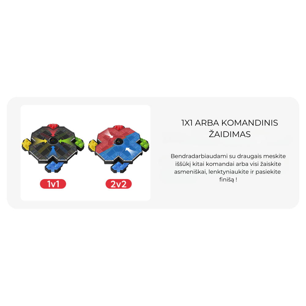 GIIKER SUPER LUDO interaktyvi konsolė