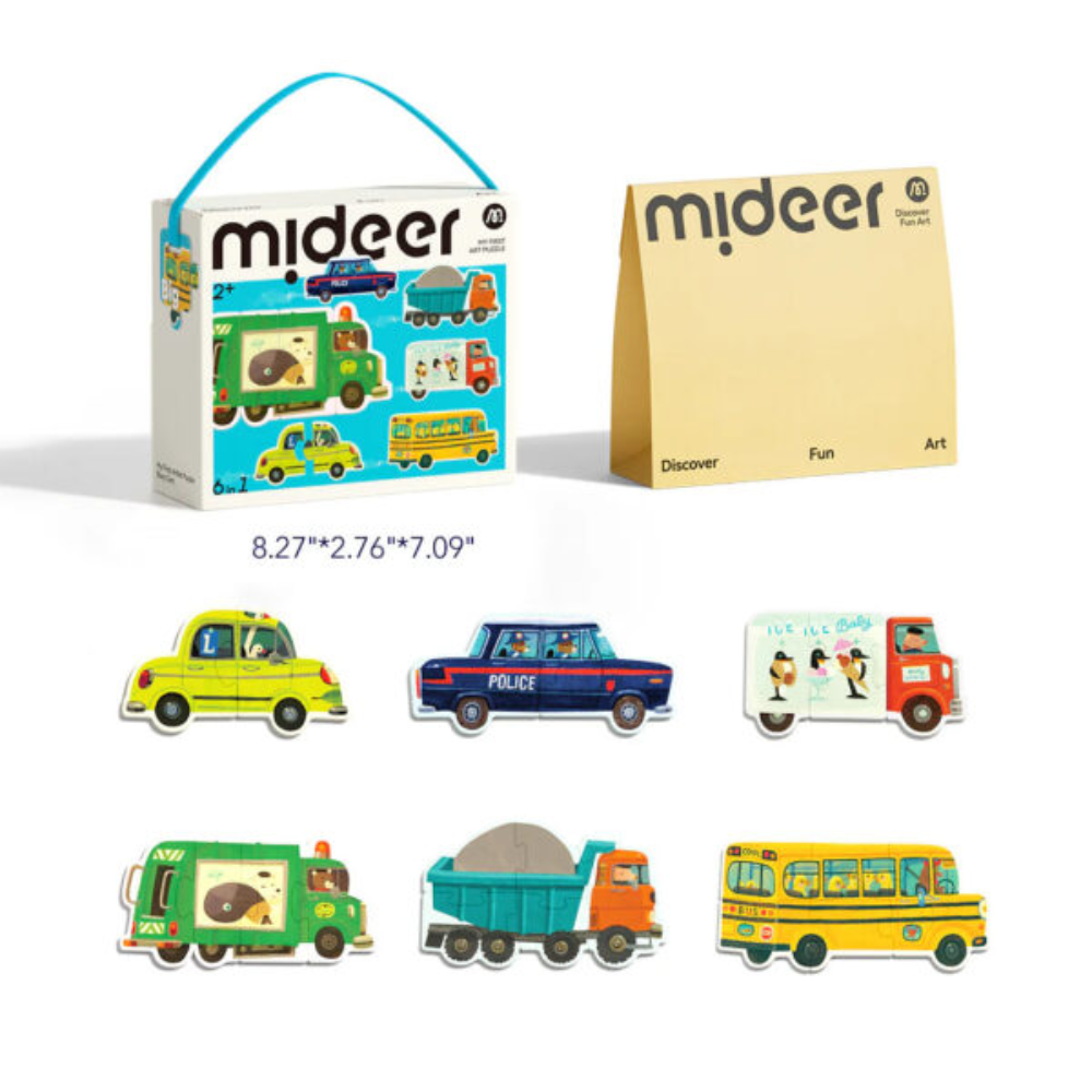 MIDEER pirmoji dėlionė, Automobiliai