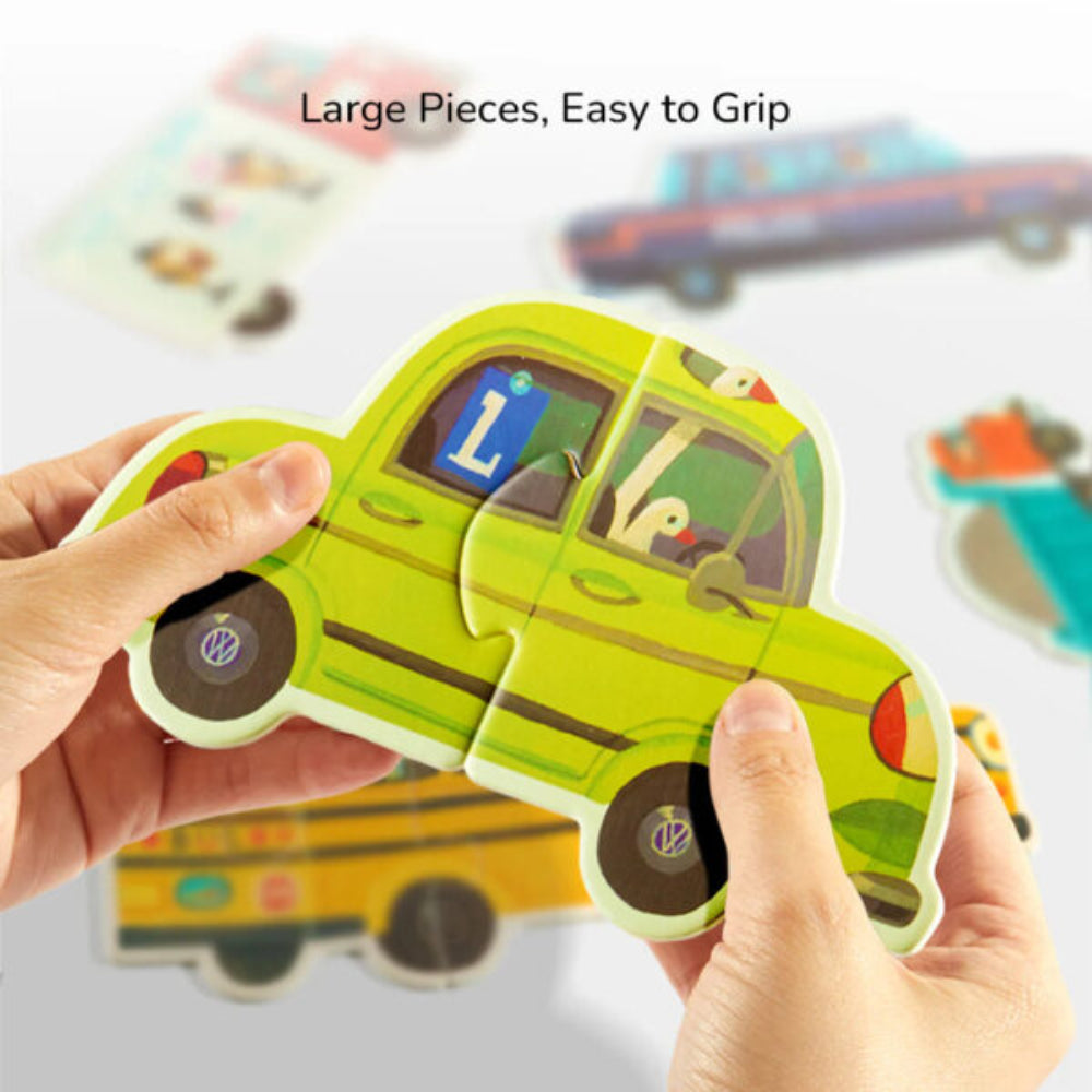 MIDEER pirmoji dėlionė, Automobiliai