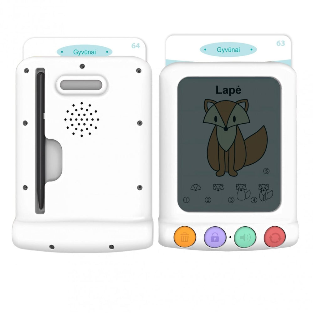 Yes For Skills lietuviškai įgarsintos šnekančios kortelės „Mokausi piešti“