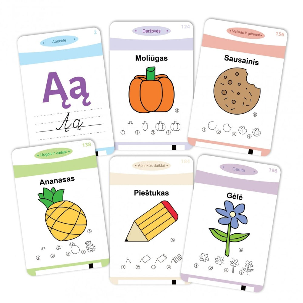 Yes For Skills lietuviškai įgarsintos šnekančios kortelės „Mokausi piešti“