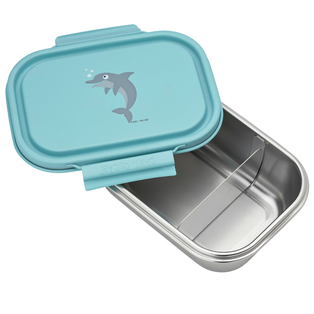 CARL OSCAR nerūdijančio plieno pietų dėžutė, DELFINAS