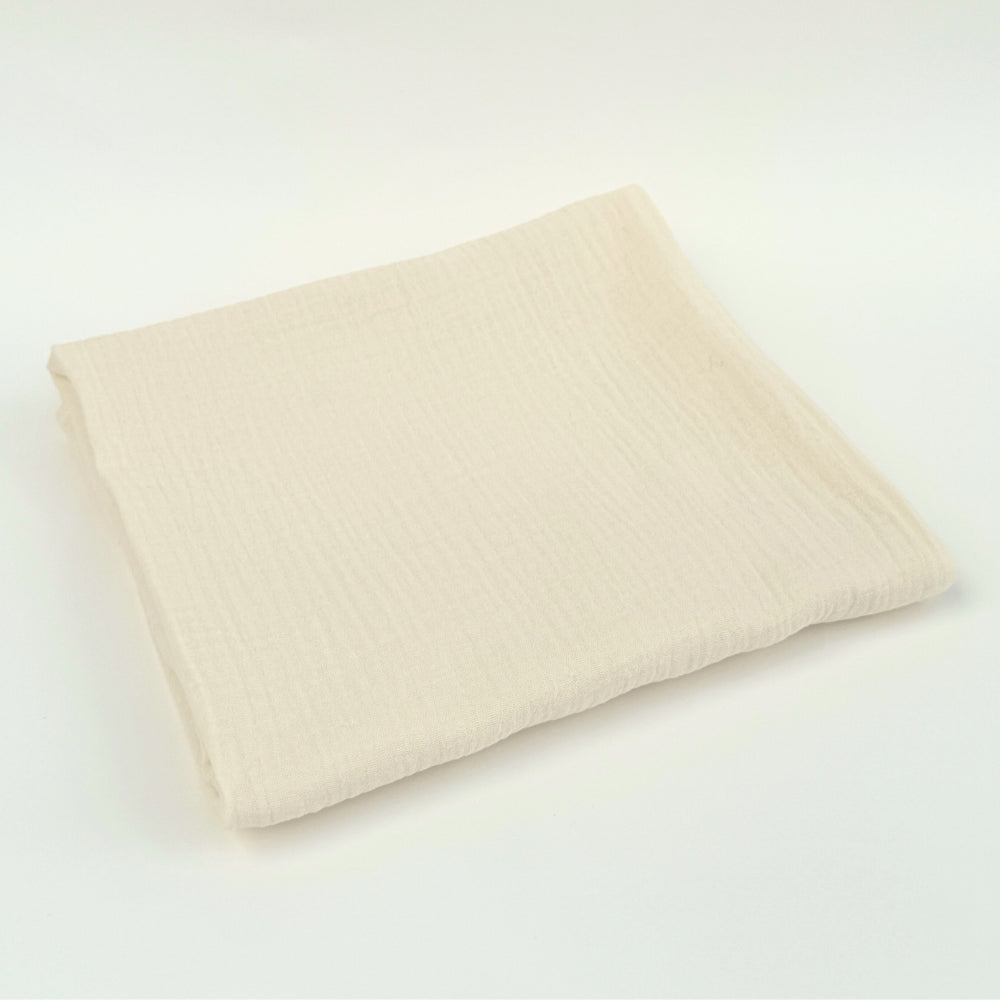 DANI&MARC muslino vystyklas, 100x100, švelniai smėlinė