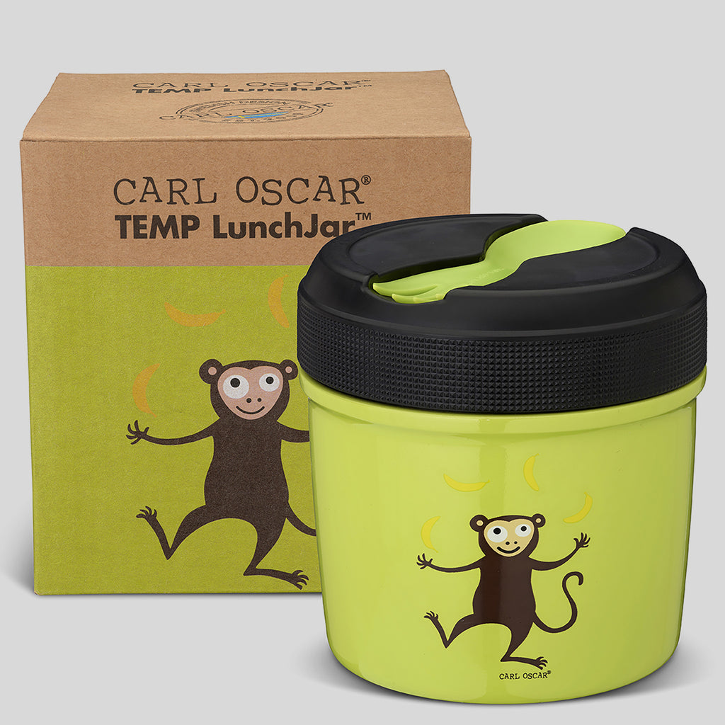 CARL OSCAR termosas maistui, ŽALIA, BEZDŽIONĖ, 500 ml.