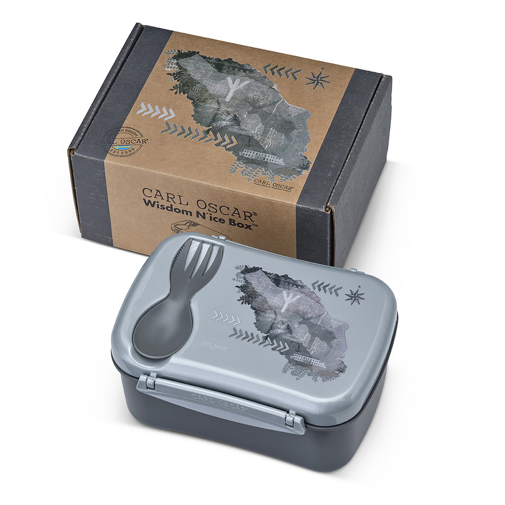 CARL OSCAR pietų dėžutė, PILKA