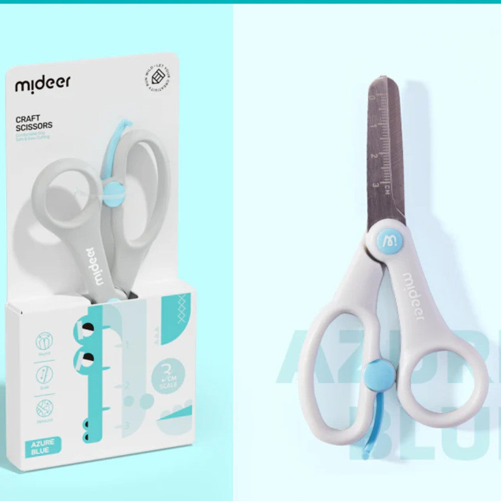 MIDEER Vaikiškos rankdarbių žirklės