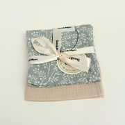 DANI&MARC muslino merliukai dvigubi 30x30, 2 vnt.