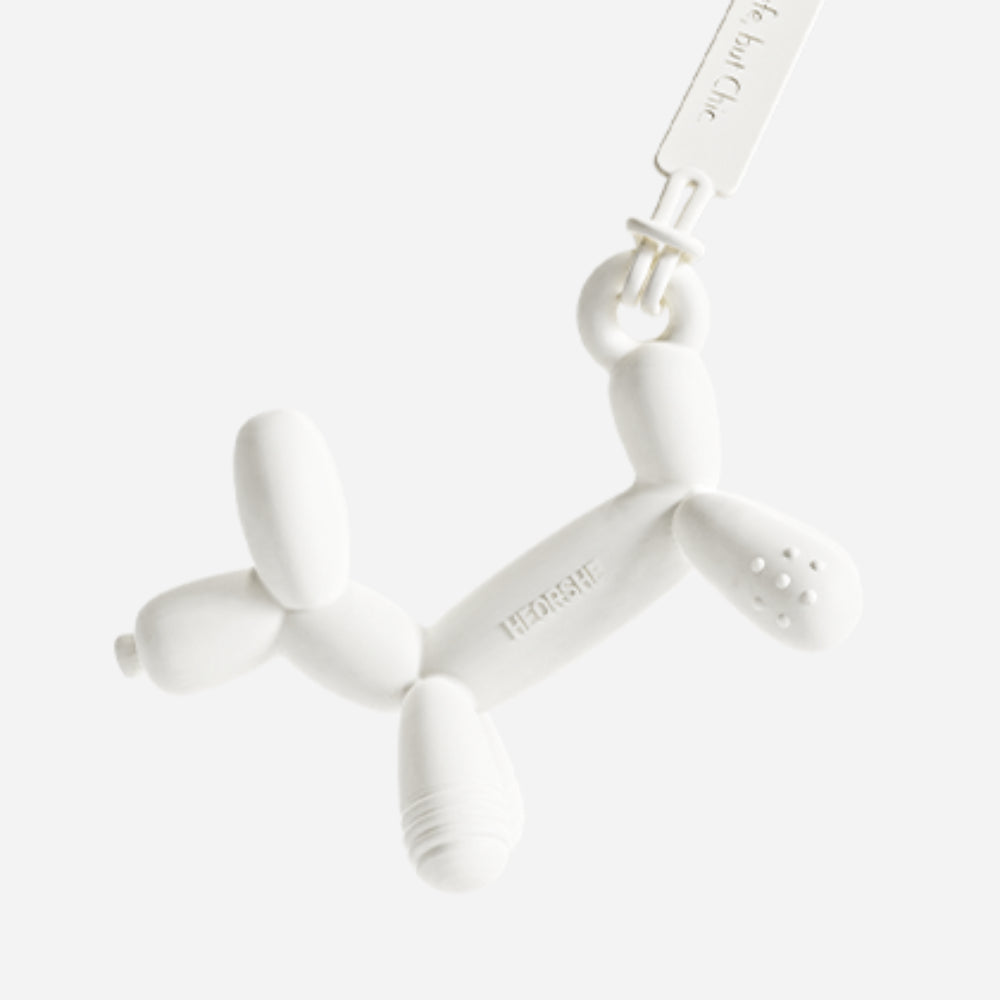 HEORSHE silikoninis kramtukas PUPPY, BALTA