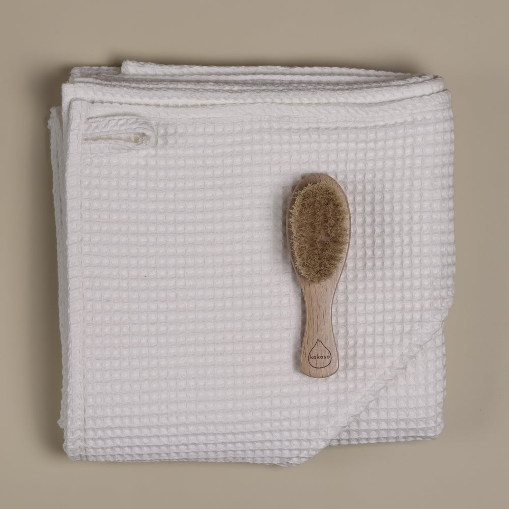 DANI&MARC rankšluostis su gobtuvu 95x100, BALTA