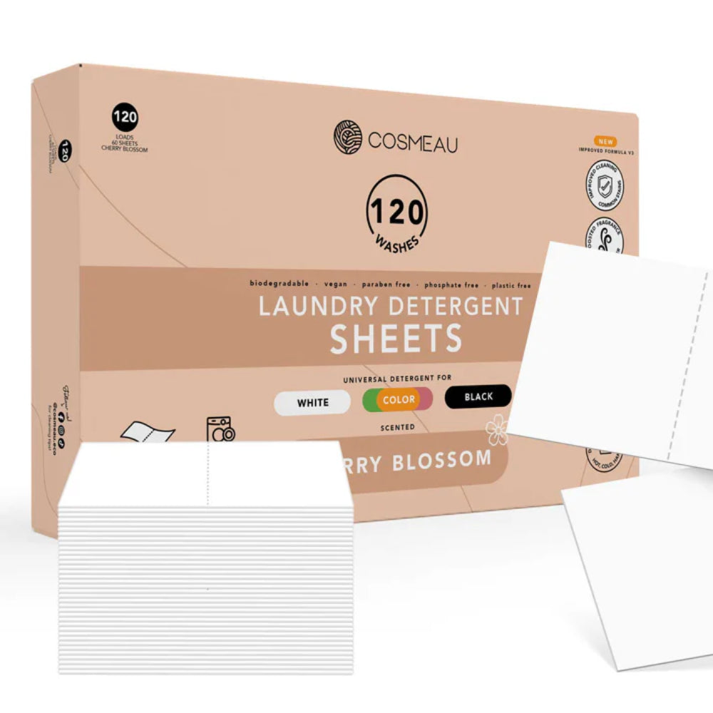 COSMEAU skalbimo lapeliai, CHERRY BLOSSOM, 120 vnt.