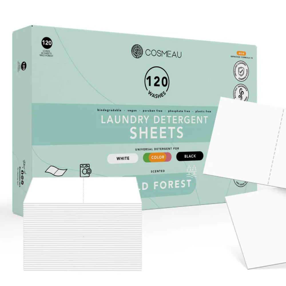 COSMEAU skalbimo lapeliai, WILD FOREST, 120 vnt.