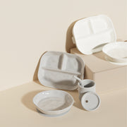 HEORSHE silikoninių indų rinkinys vaikams, RIPPLE