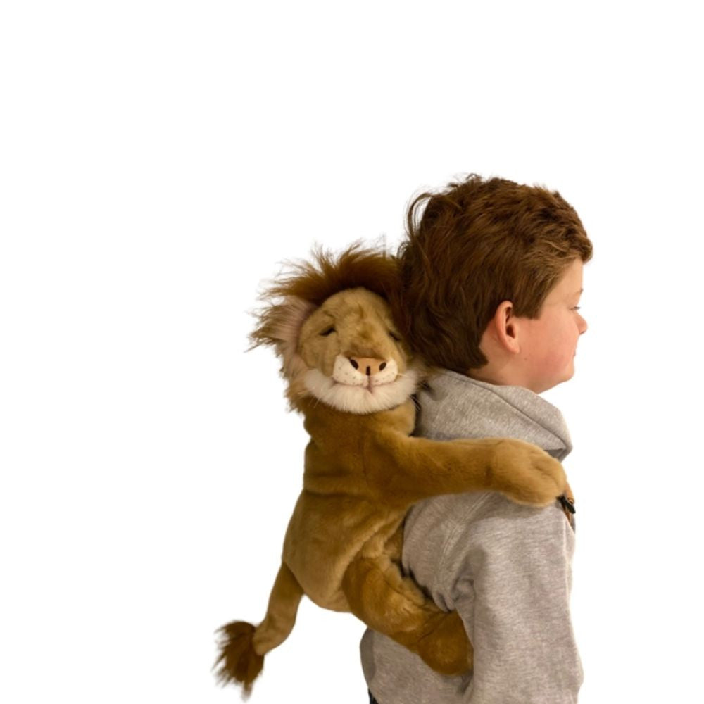 WILD&SOFT vaikiška pliušinė kuprinė, LIŪTAS