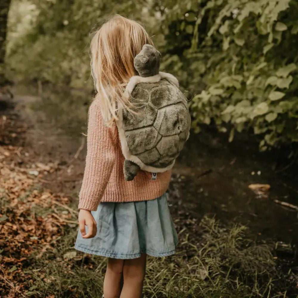 WILD&SOFT vaikiška pliušinė kuprinė, VĖŽLYS