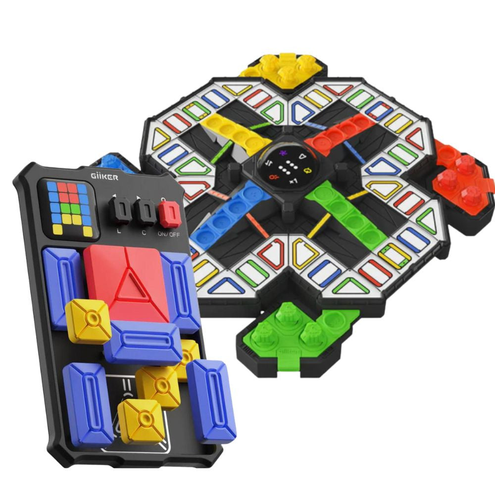 GIIKER edukacinių žaidimų rinkinys: Super Ludo + Super Slide