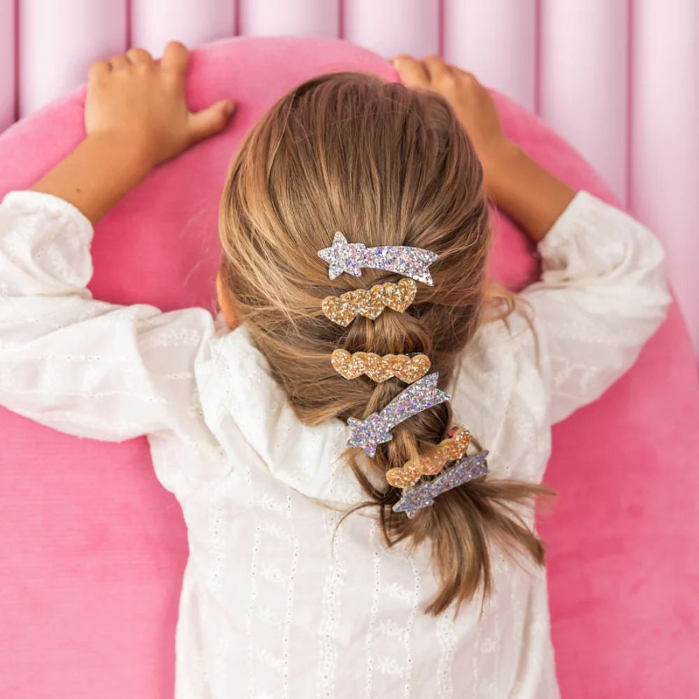 Plaukų segtukas mergaitėms, Krentanti žvaigždė