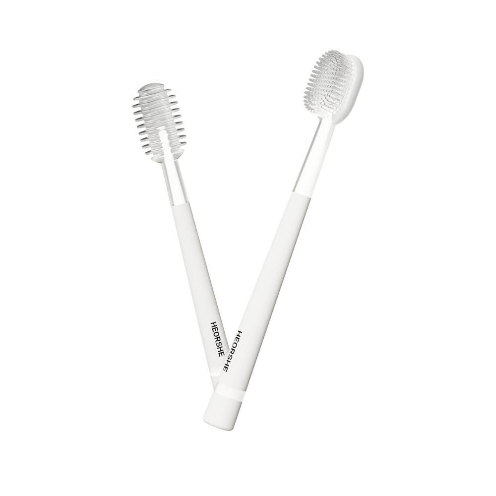 HEORSHE silikoninis dantų šepetėlis 2 vnt.