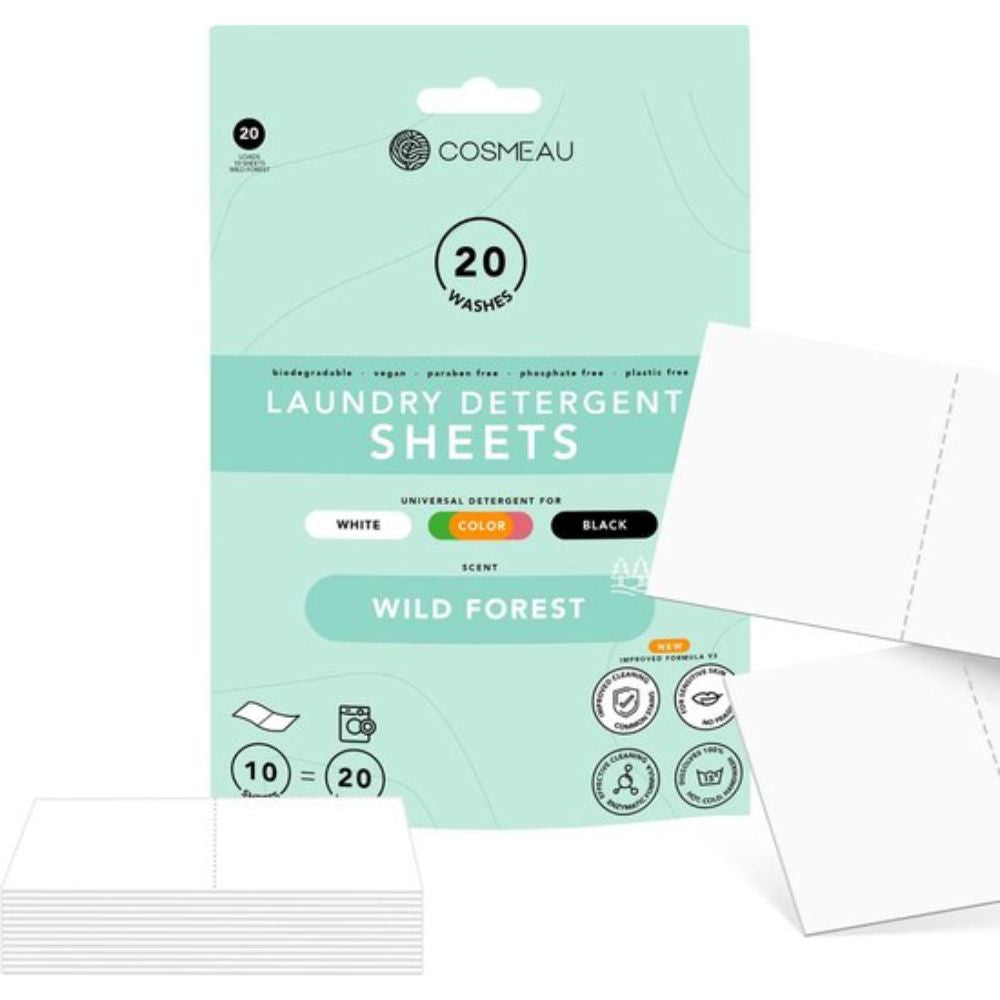 COSMEAU skalbimo lapeliai, WILD FOREST, 20 vnt.