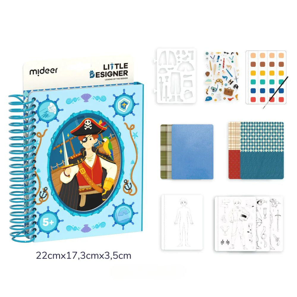 MIDEER Kūrybinių užduočių knygelė, Legenda apie piratą