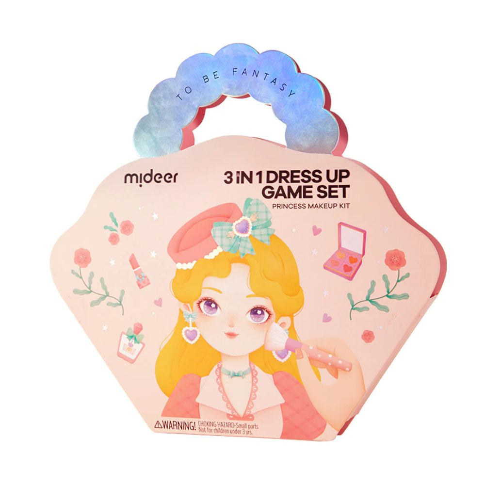 MIDEER 3in1 kūrybinių dirbtuvių rinkinys "Princesės fantazijų makiažas