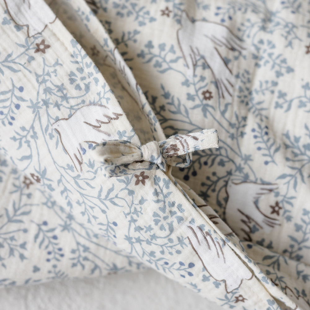 DANI&MARC muslino antklodės užvalkalas kūdikiui, 100x130, įvairių spalvų