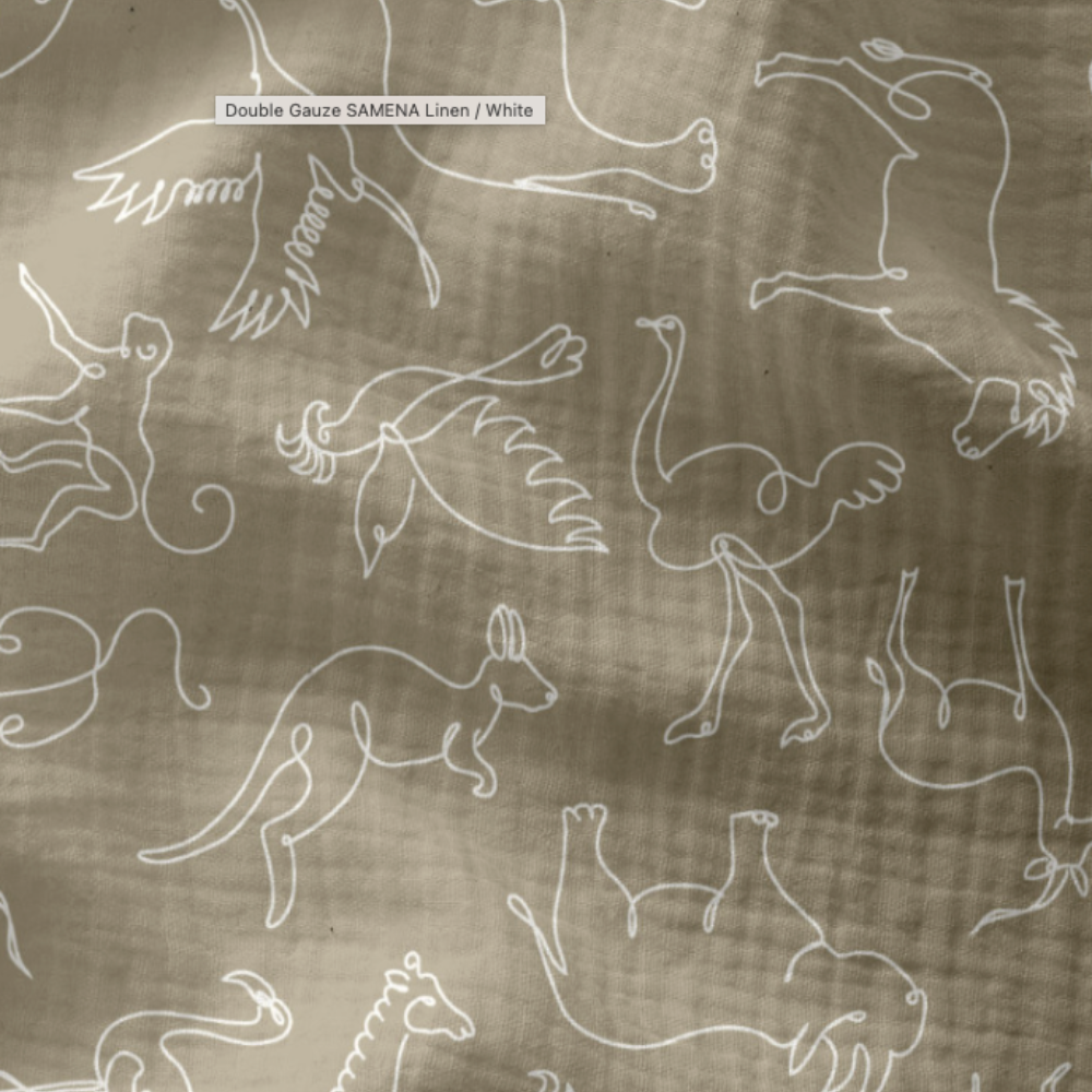 DANI&MARC muslino paklodė su guma kūdikiui, 120x60