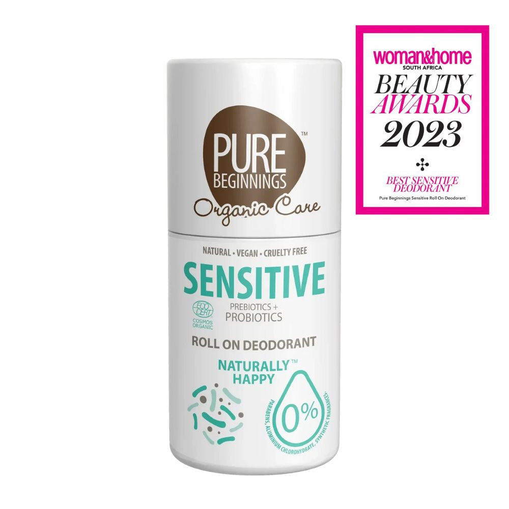 PURE BEGINNINGS rutulinis dezodorantas, SENSITIVE