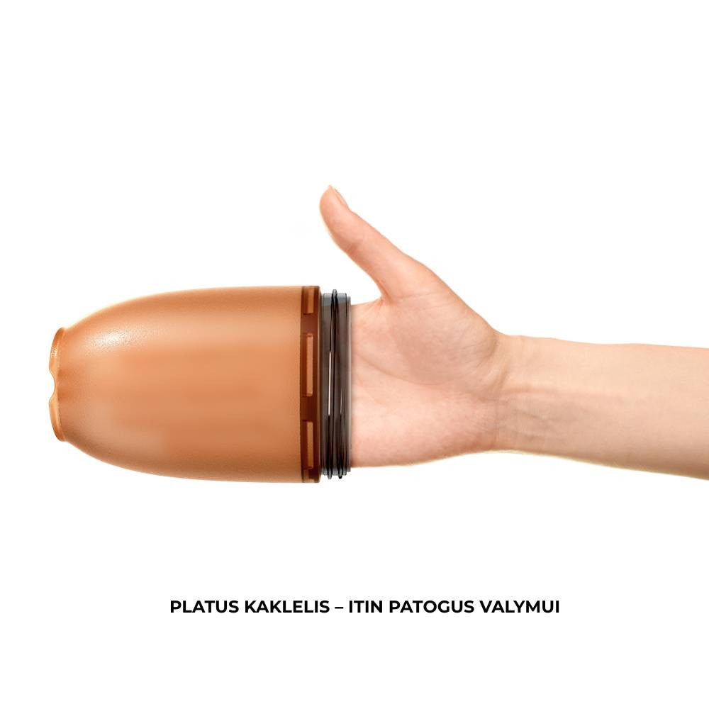 HEORSHE Ultra Wide Neck buteliukas 240 ml., 6+ mėn., ROŽINĖ