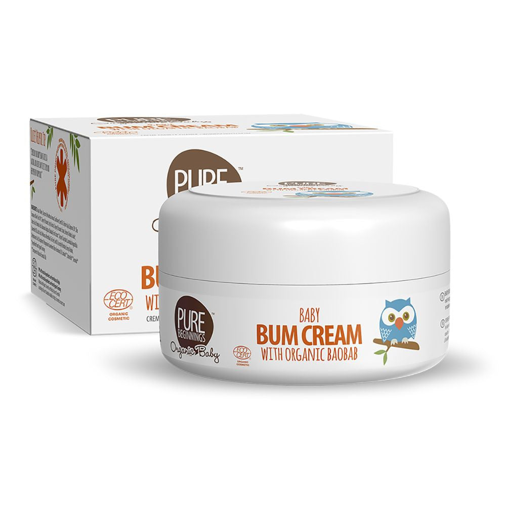 PURE BEGINNINGS kremas kūdikiams nuo iššutimų kūdikiams, 125 ml.