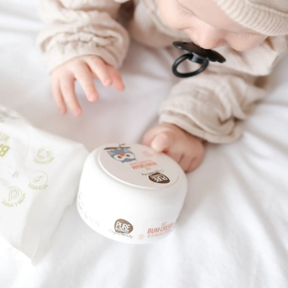 PURE BEGINNINGS kremas kūdikiams nuo iššutimų kūdikiams, 125 ml.