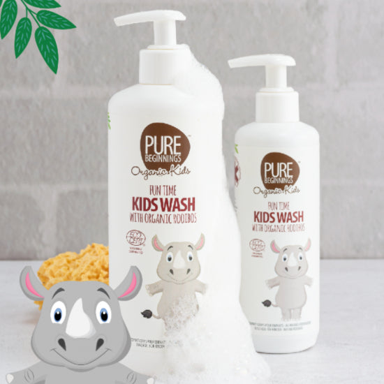 PURE BEGINNINGS prausiklis vaikams su rooibos ekstraktu, 250 ml.