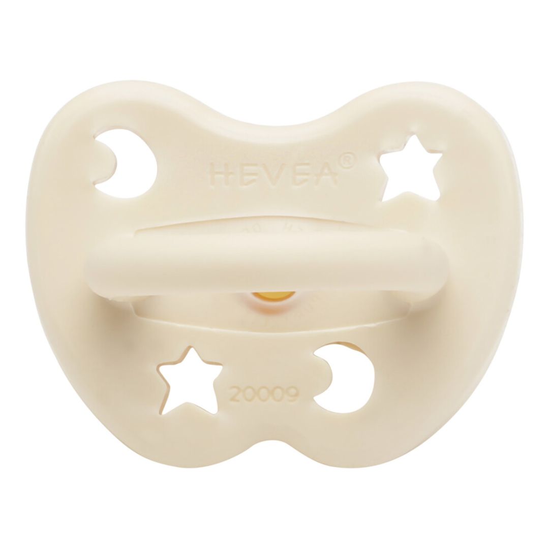 HEVEA apvalus čiulptukas, MILKY WHITE, 3-36mėn