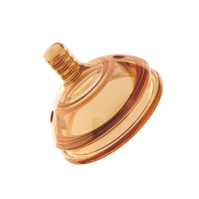 HEORSHE Ultra Wide Neck buteliuko kūdikiui žindukai, 2 vnt.